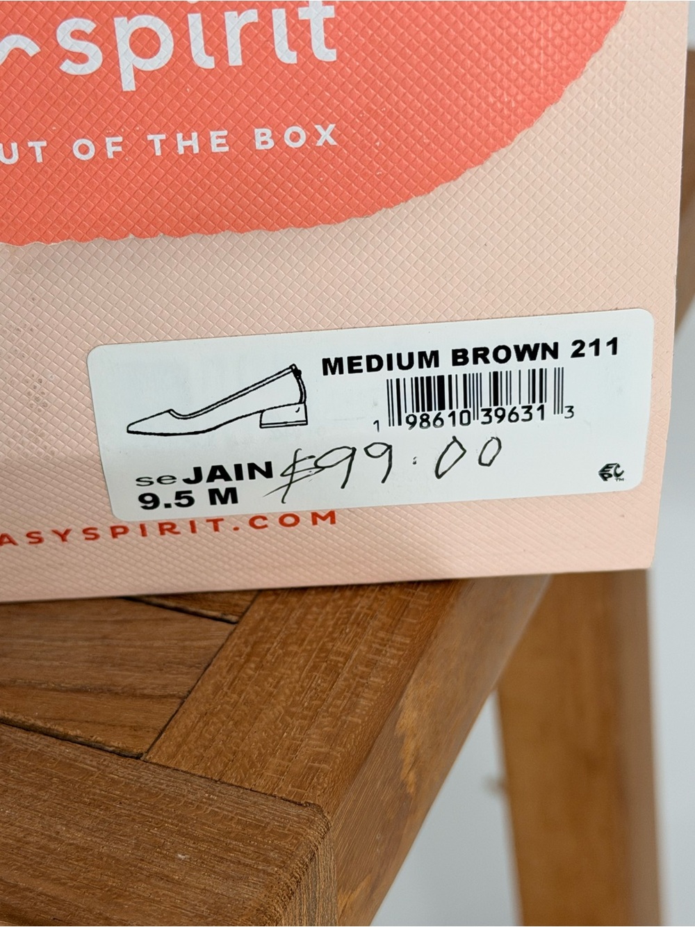 New easy spirit women’s Leopard Print Women's Ballet Flats - Brown size 9.5M - Picture 4 of 4